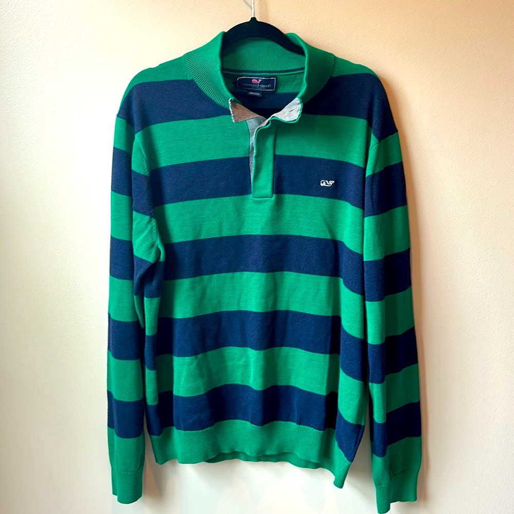 Vineyard Vines Men’s Quarter Zip Sweater